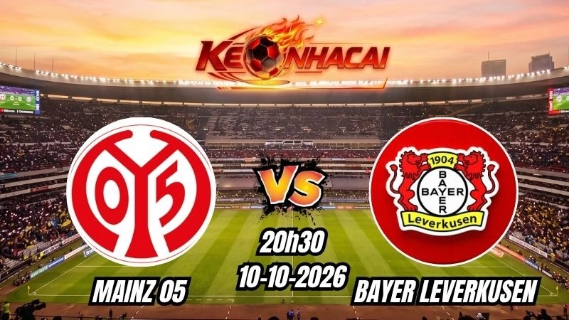 Soi kèo nhà cái Mainz 05 vs Bayer Leverkusen 20h30 – 10/10/2026